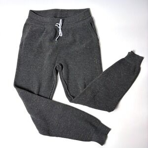 Antropologie Daily Practice Knit Joggers Womens S Blue High Waist Pants Speckled